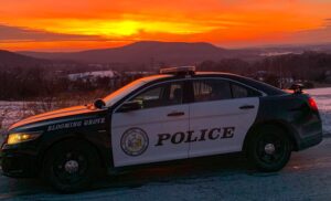 blooming grove police car